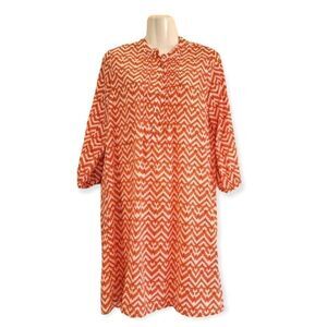 Vintage Gap 70’s inspired Grace 3/4 sleeve sheath dress Xs